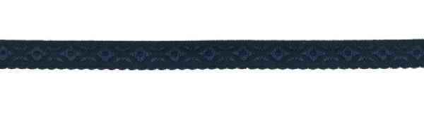 Elastisches Schrägband JACQUARD 12mm navy